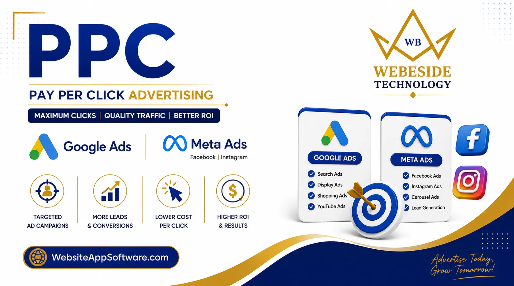Pay-Per-Click Advertising (Google Ads / Meta Ads)