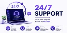 24/7 Support